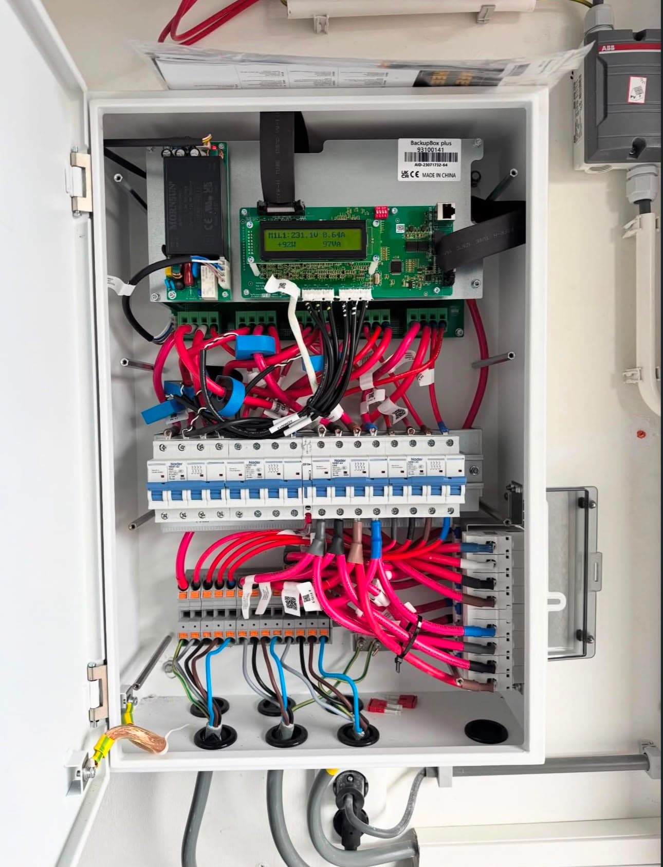 Meterkast uitgebreid en aangepast voor een thuisbatterij-installatie
